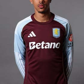 Herren Aston Villa 2025/26 Heimtrikot Langarm