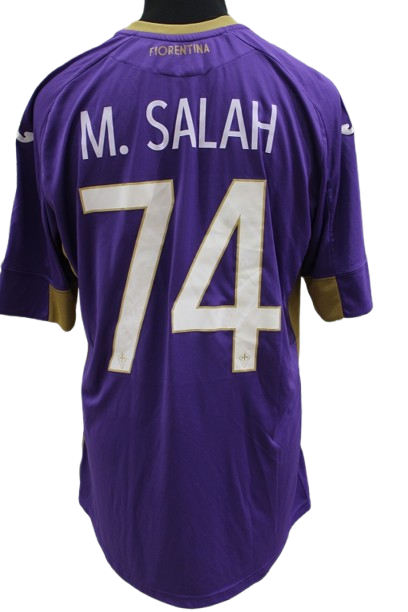 Damen M.SALAH Fiorentina 2014/15 Heimtrikot