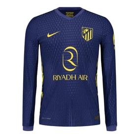 Kinder Atletico Madrid 2025/26 Auswärtstrikot Langarm
