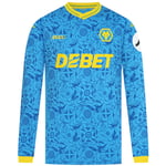 Herren Wolverhampton Wanderers 2025/26 Drittes Langarmtrikot