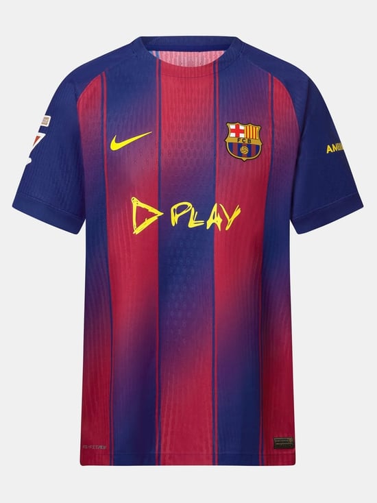 Damen FC Barcelona x Ed Sheeran 2025/26 Heimtrikot – LAMINE YAMAL #10