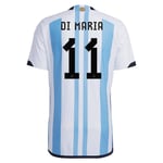 Ángel Di María #11 Argentinien Heimtrikot Weltmeisterschaft 2022