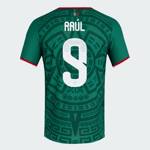 Kinder Mexiko 2026 Heim Authentisches WM-Trikot RAÚL #9
