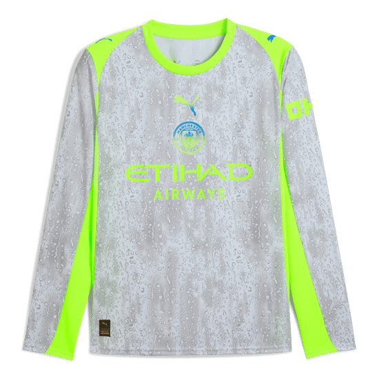 Herren Manchester City 2025/26 Drittes Langarmtrikot