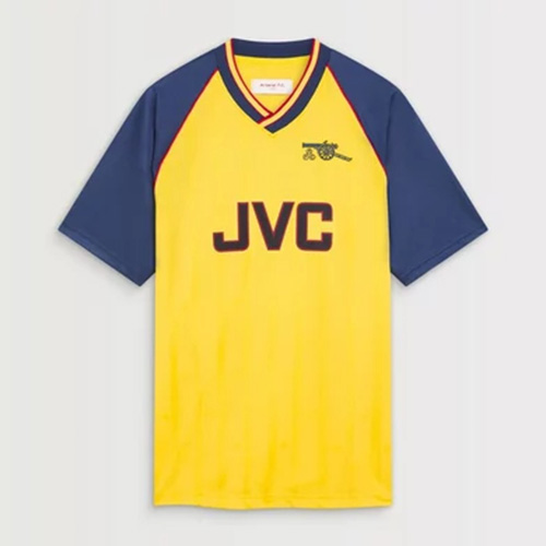 Damen Arsenal 1988/89 Auswärts Retro Trikot