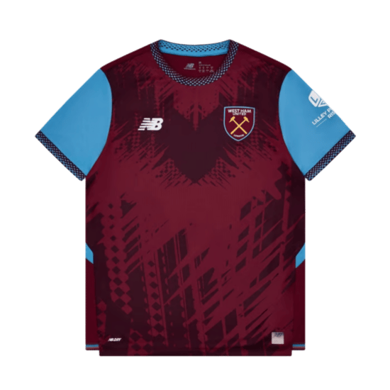 Herren West Ham United 2026/27 Heimtrikot ohne Sponsor