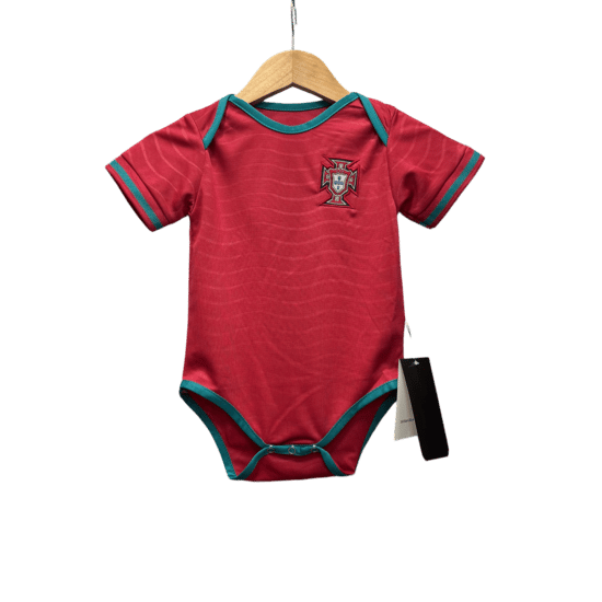 WM 2026 Portugal Heimtrikot Baby-Krabbelanzug