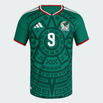 Herren Mexiko 2026 Heim Authentisches WM-Trikot RAÚL #9