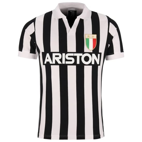 Damen Juventus 1984/85 Heim Retro Trikot