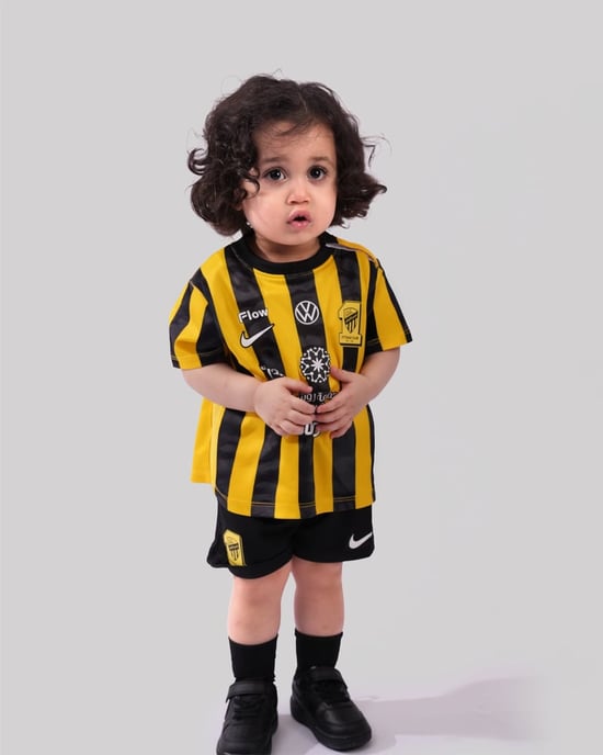 Kinder Al-Ittihad Club 2025/26 Heim Set