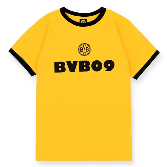 Kinder BVB Borussia Dortmund Retro-Trikot der 70er Jahre