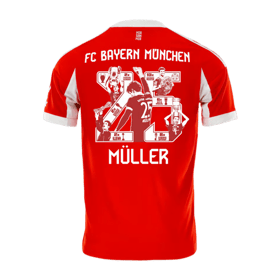 Herren Bayern Munich 2025/26 Heimtrikot - Müller #25