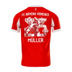 Herren Bayern Munich 2025/26 Heimtrikot - Müller #25