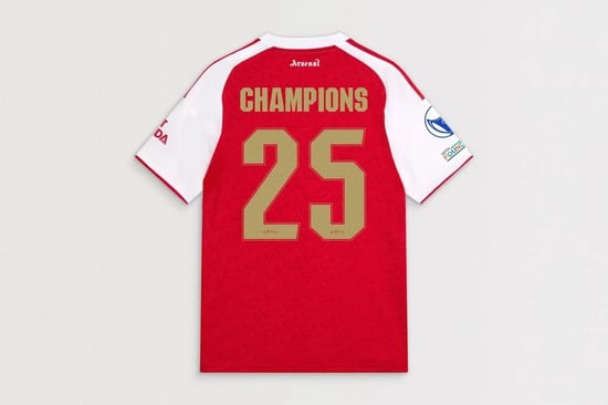 Herren Arsenal 2025/26 Heim UWCL Champions Trikot