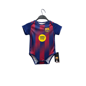 FC Barcelona Heimtrikot Baby-Krabbelanzug 25/26