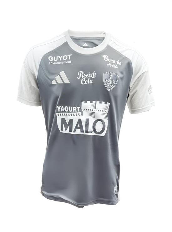 Herren Brest 2025/26 Auswärtstrikot - Grau
