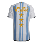 Argentinien Champions Spielerversion Heimtrikot Weltmeisterschaft 2022 - 3 Stars