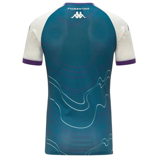 Damen Fiorentina 2025/26 Ausweich-Aufwärmtrikot – Türkis