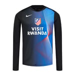Damen Atletico Madrid 2025/26 Drittes UEFA Aufwärmtrikot Langarm
