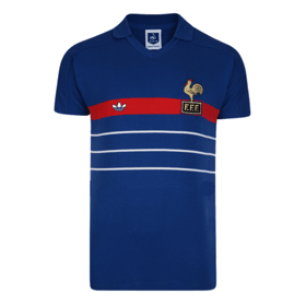 Frankreich Retro Heimtrikot 1984