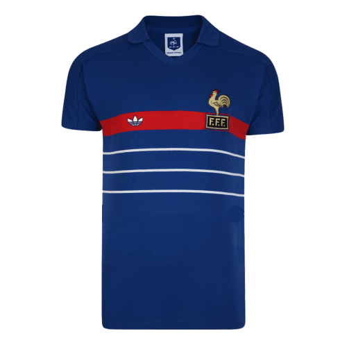 Frankreich Retro Heimtrikot 1984