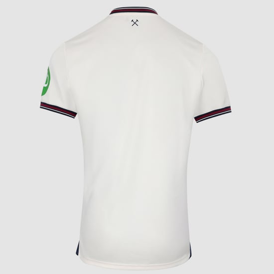 Herren West Ham United 2025/26 Auswärtstrikot ohne Sponsor