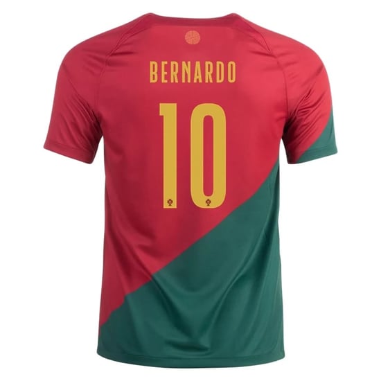 Bernardo Silva #10 Portugal Heimtrikot Weltmeisterschaft 2022
