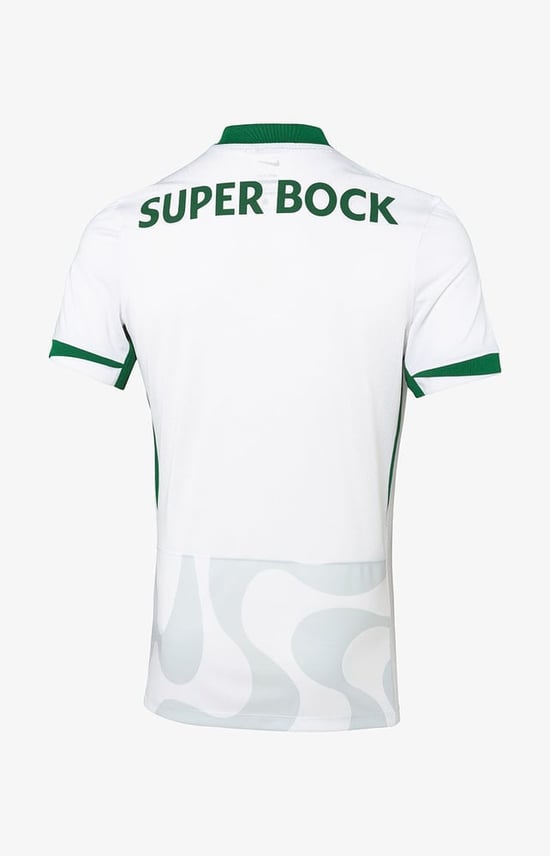 Kinder Sporting CP 2025/26 Drittes Trikot – Weiß
