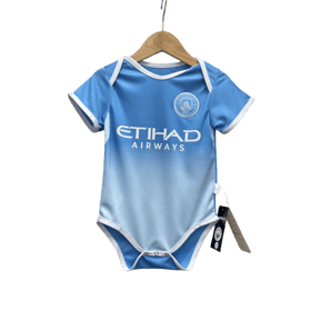 Manchester City Heimtrikot Baby-Krabbelanzug 26/27