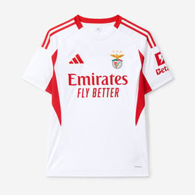 Herren SL Benfica 2025/26 Auswärtstrikot - Weiß