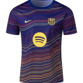 Herren FC Barcelona 2025/26 Home-Prematch-Trikot