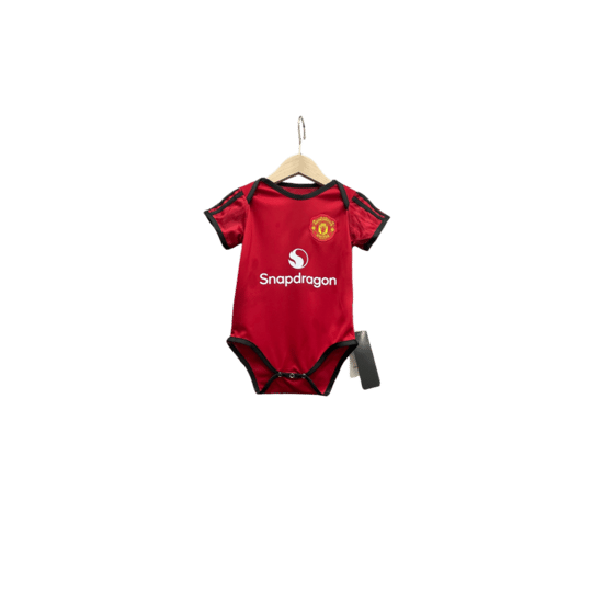 Manchester United Heimtrikot Baby-Krabbelanzug 26/27
