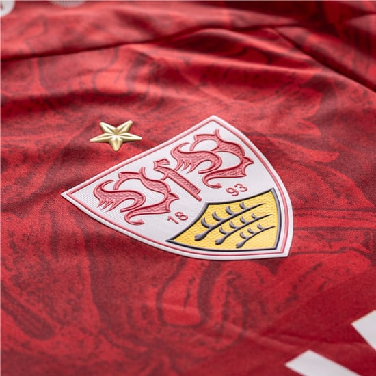 Damen VfB Stuttgart 2025/26 Auswärtstrikot Langarm