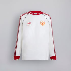 Damen Manchester United 1991 Auswärts Bring Back Langarm Trikot