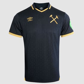 Herren West Ham United 2025/26 Third Trikot Ohne Sponsor
