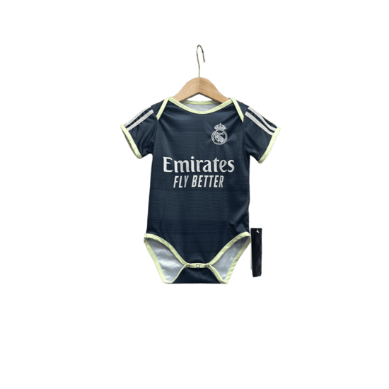 Real Madrid Auswärtstrikot Baby-Krabbelanzug 23/24