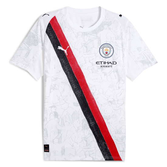 Kinder Manchester City 2025/26 KidSuper Trikot - Weiß