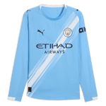 Herren Manchester City 2025/26 Heimtrikot mit langen Ärmeln