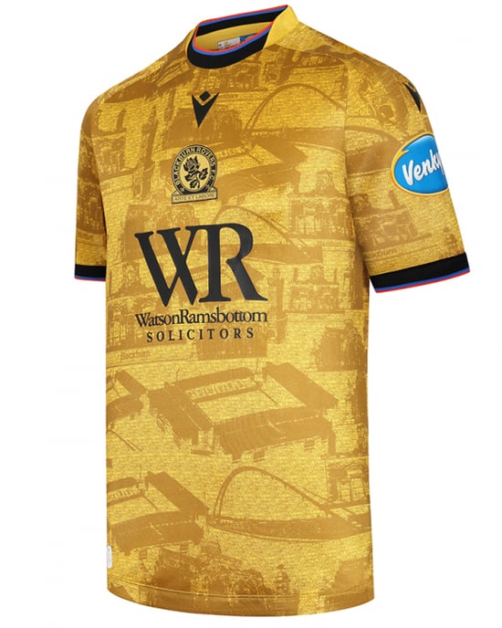 Blackburn Rovers Kinder 2025/26 Auswärtstrikot