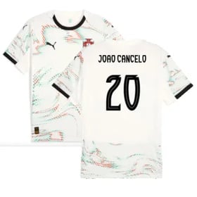Kinder JOAO CANCELO Portugal 2025/26 Auswärtstrikot