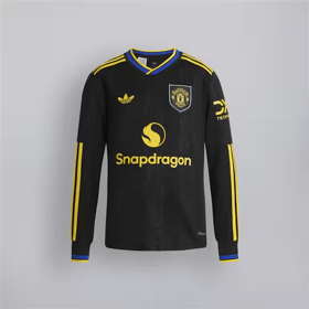Kinder Manchester United 2025/26 Drittes Langarmtrikot