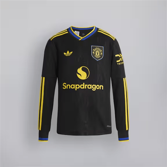 Kinder Manchester United 2025/26 Drittes Langarmtrikot