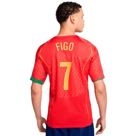 Damentrikot Portugal 2004 T90 Remake - FIGO #7