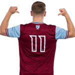 Herren West Ham United x Iron Maiden 50. Jubiläums Trikot