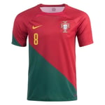 Bruno Fernandes #8 Portugal Heimtrikot Weltmeisterschaft 2022