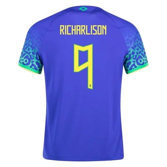 Richarlison #9 Brasilien Auswärtstrikot Weltmeisterschaft 2022