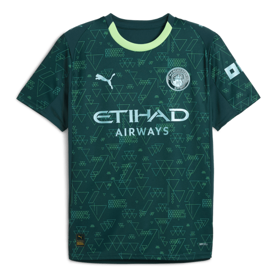 Kinder Manchester City 2025/26 Drittes EA SPORTS FC Trikot