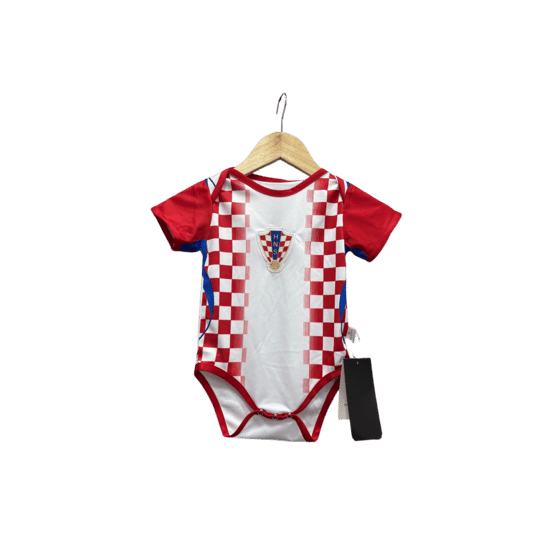 WM 2026 Kroatien Heimtrikot Baby-Krabbelanzug