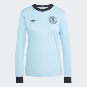 Damen Deutschland 125-Jahre Jubiläum Langarmshirt - Blau