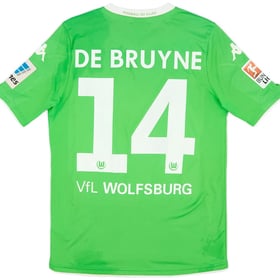 Kinder DE BRUYNE VfL Wolfsburg 2014/15 Heimtrikot